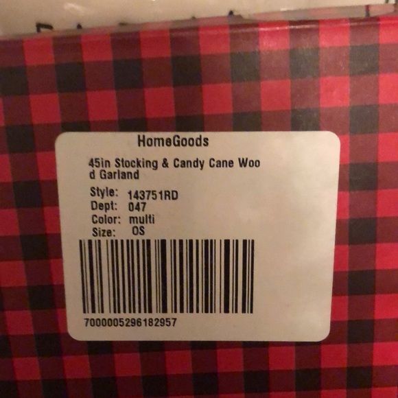 Rae Dunn 45 Inch Wood Christmas Garland - Picture 7 of 7